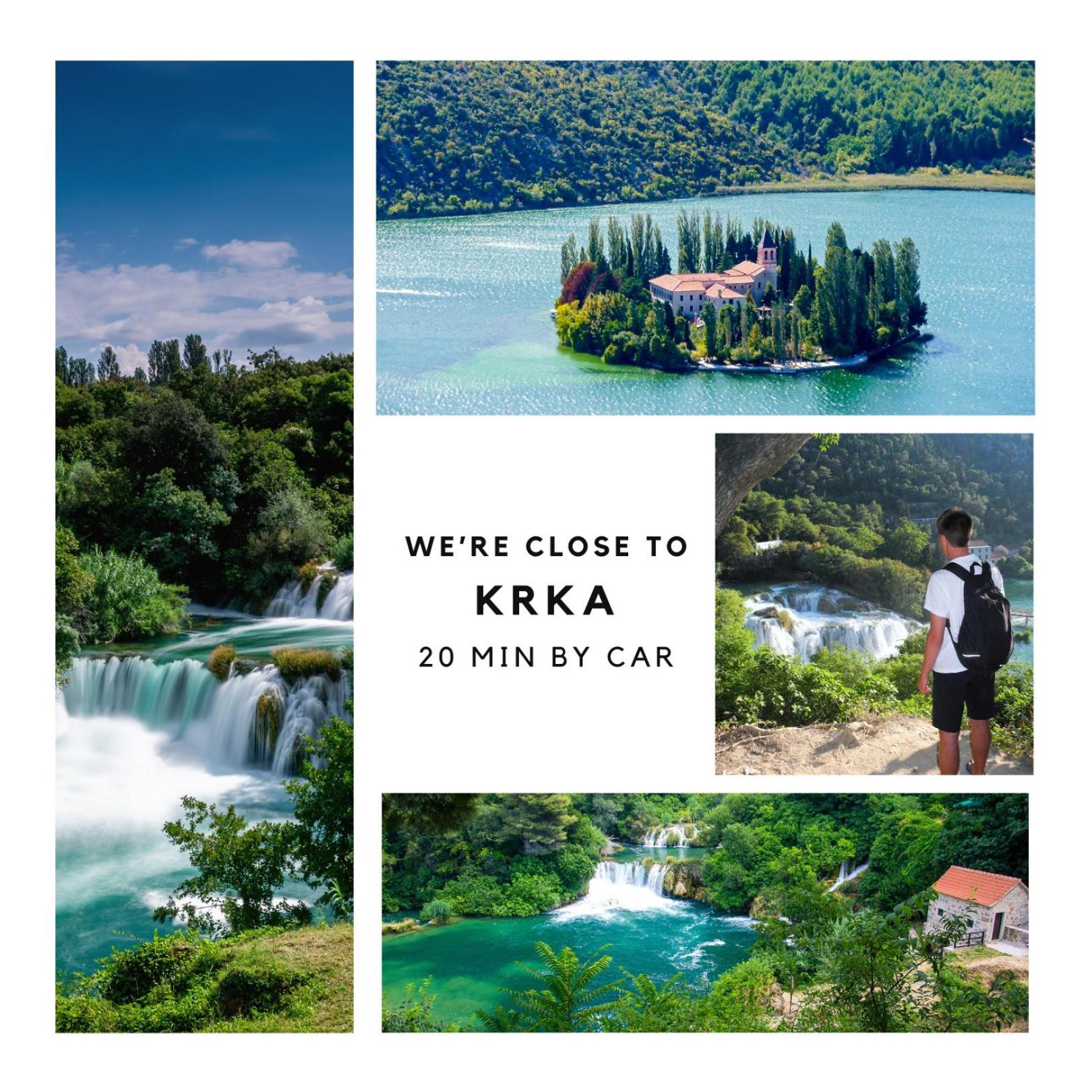 Villa Gjardini - Sparadici Grebaštica Buitenkant foto